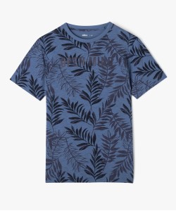 T-shirt à motif végétal garçon